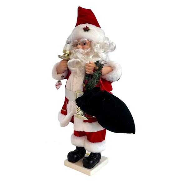 Telco Motionettes Santa Claus Vintage Animated Figure 27" Christmas 80s In Box - Picture 13 of 14